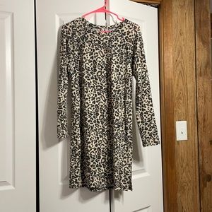 Leopard print dress